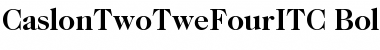 Download CaslonTwoTweFourITC Font Download CaslonTwoTweFourITC Font