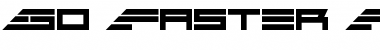 Download Go Faster Font Download Go Faster Font