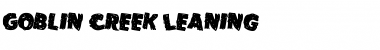 Download Goblin Creek Leaning Font Download Goblin Creek Leaning Font