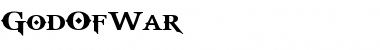 Download GodOfWar Font Download GodOfWar Font