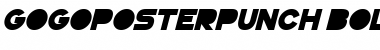 Download GoGoPosterPunch Font Download GoGoPosterPunch Font