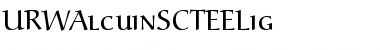 Download URWAlcuinSCTEELig Font Download URWAlcuinSCTEELig Font