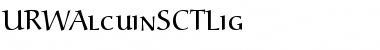 Download URWAlcuinSCTLig Font Download URWAlcuinSCTLig Font