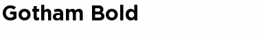 Download GothamBold Font Download GothamBold Font