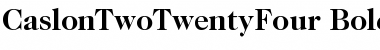 Download CaslonTwoTwentyFour Font Download CaslonTwoTwentyFour Font