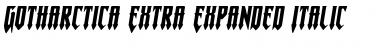 Download Gotharctica Extra-Expanded Italic Font Download Gotharctica Extra-Expanded Italic Font