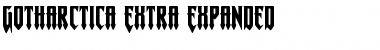 Download Gotharctica Extra-Expanded Font Download Gotharctica Extra-Expanded Font