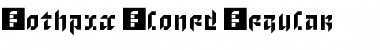 Download Gothpix Cloned Font Download Gothpix Cloned Font