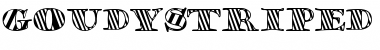 Download GoudyStriped Font Download GoudyStriped Font