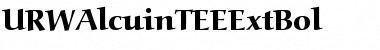 Download URWAlcuinTEEExtBol Font Download URWAlcuinTEEExtBol Font