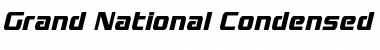Download Grand National Condensed Italic Font Download Grand National Condensed Italic Font