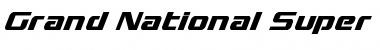 Download Grand National Super-Italic Font Download Grand National Super-Italic Font