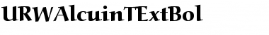 Download URWAlcuinTExtBol Font Download URWAlcuinTExtBol Font
