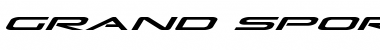 Download Grand Sport Expanded Italic Font Download Grand Sport Expanded Italic Font