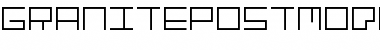 Download Granite Postmodern Font Download Granite Postmodern Font