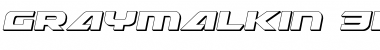 Download Graymalkin 3D Font Download Graymalkin 3D Font