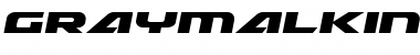 Download Graymalkin Expanded Font Download Graymalkin Expanded Font