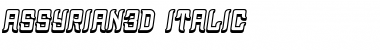Download Assyrian 3D Font Download Assyrian 3D Font