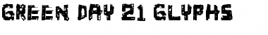 Download Green_Day_21_Glyphs Font Download Green_Day_21_Glyphs Font