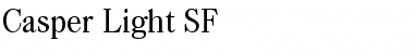 Download Casper Light SF Font Download Casper Light SF Font