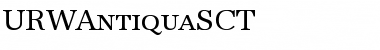 Download URWAntiquaSCT Font Download URWAntiquaSCT Font