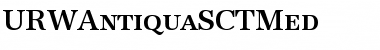 Download URWAntiquaSCTMed Font Download URWAntiquaSCTMed Font