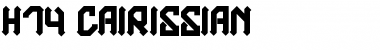 Download H74 Cairissian Font Download H74 Cairissian Font