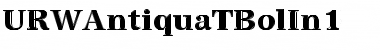 Download URWAntiquaTBolIn1 Font Download URWAntiquaTBolIn1 Font