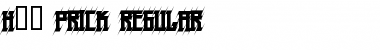 Download H74 Prick Font Download H74 Prick Font