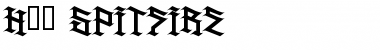 Download H74 Spitfire Font Download H74 Spitfire Font