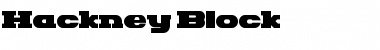Download Hackney Block Font Download Hackney Block Font