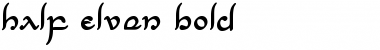 Download Half-Elven Bold Font Download Half-Elven Bold Font