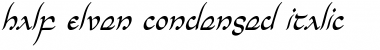 Download Half-Elven Condensed Italic Font Download Half-Elven Condensed Italic Font
