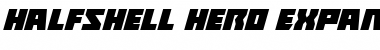 Download Halfshell Hero Expanded Italic Font Download Halfshell Hero Expanded Italic Font