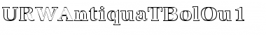 Download URWAntiquaTBolOu1 Font Download URWAntiquaTBolOu1 Font