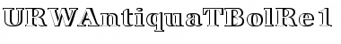 Download URWAntiquaTBolRe1 Font Download URWAntiquaTBolRe1 Font