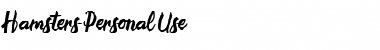 Download Hamsters Personal Use Font Download Hamsters Personal Use Font