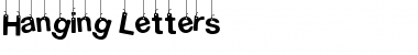 Download Hanging Letters Font Download Hanging Letters Font