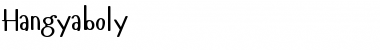 Download Hangyaboly Font Download Hangyaboly Font