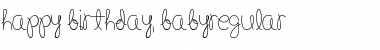 Download Happy Birthday, Baby Font Download Happy Birthday, Baby Font