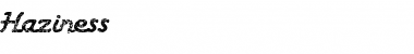 Download Haziness Font Download Haziness Font