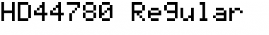 Download HD44780 Font Download HD44780 Font