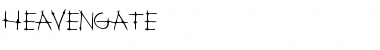 Download HeavenGate Font Download HeavenGate Font