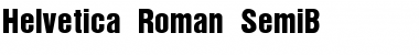 Download Helvetica-Roman-SemiB Font Download Helvetica-Roman-SemiB Font