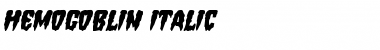 Download Hemogoblin Italic Font Download Hemogoblin Italic Font