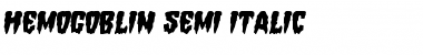 Download Hemogoblin Semi-Italic Font Download Hemogoblin Semi-Italic Font