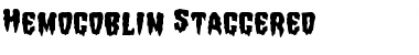 Download Hemogoblin Staggered Font Download Hemogoblin Staggered Font