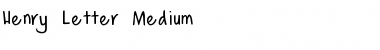 Download Henry Letter Font Download Henry Letter Font