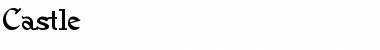 Download Castle Font Download Castle Font