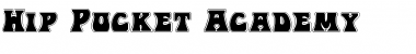 Download Hip Pocket Academy Font Download Hip Pocket Academy Font